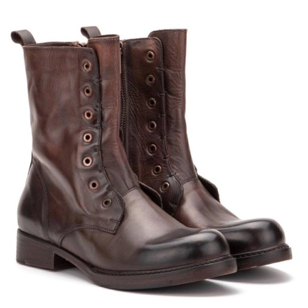 New Vintage Foundry Gemma Laceless Leather Boot